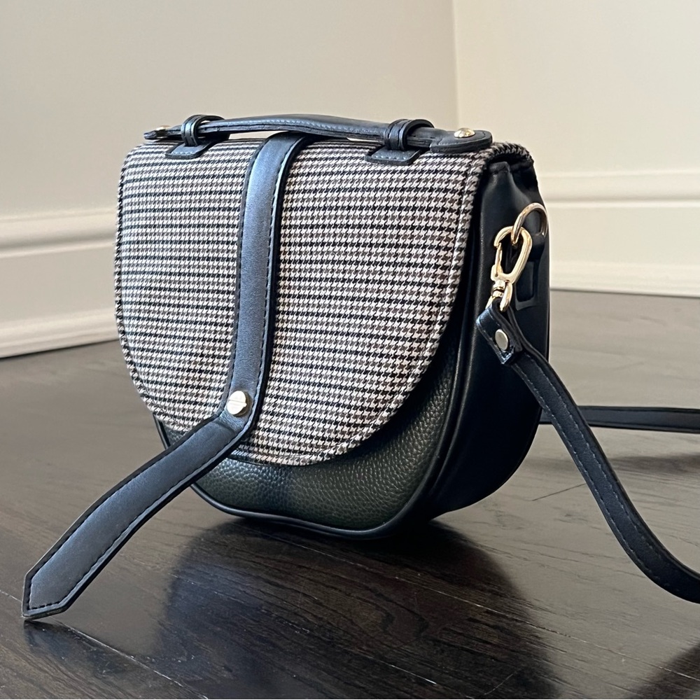 J. Pot Dark Green Leather Bag